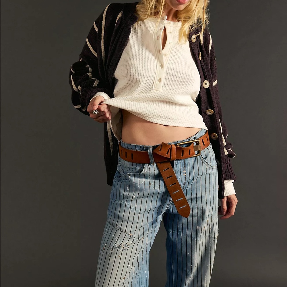 Free People We The Free Brown Jona Belt